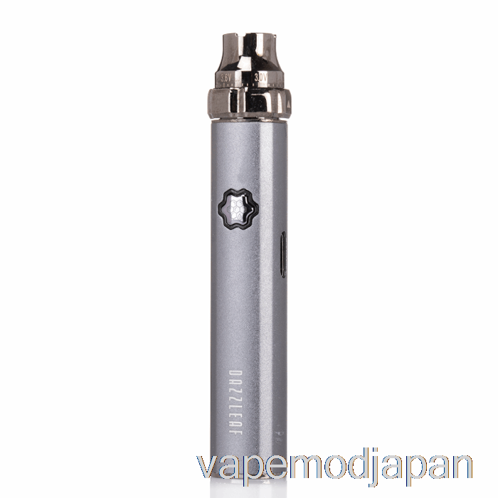 Vape Mod Dazzleaf Squarii トップツイスト 510 バッテリー ダークグレー